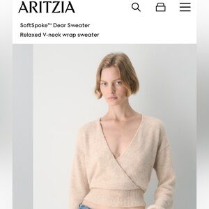 Aritzia SoftSpoke Dear Sweater